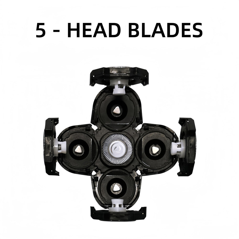 MAEATHOO stainless steel blades offer durability and precision for shaving.