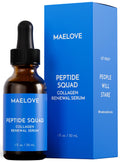 MAELOVE Peptide Squad Serum – Copper Peptides, Matrixyl 3000, Hyaluronic Acid, Niacinamide