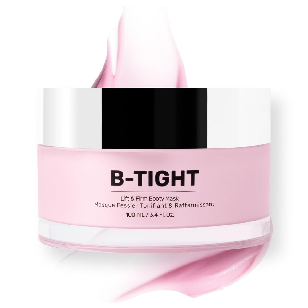 MAËLYS B-TIGHT booty mask application shows fast-absorbing hydration for smoother skin