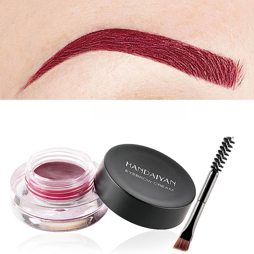 MAEPEOR Ceja Pomada 12 tonos para cejas definidas y duraderas