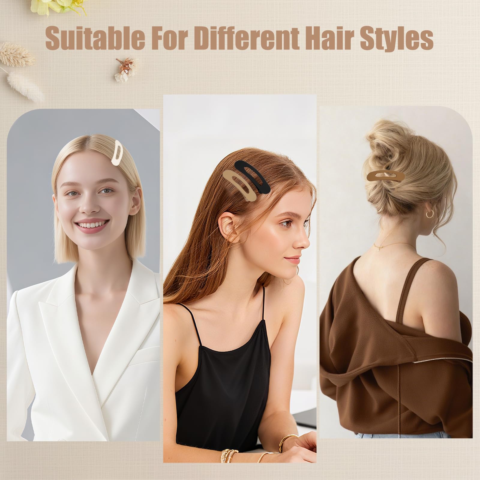 Maeups six-color palette highlights neutral tones for any outfit.