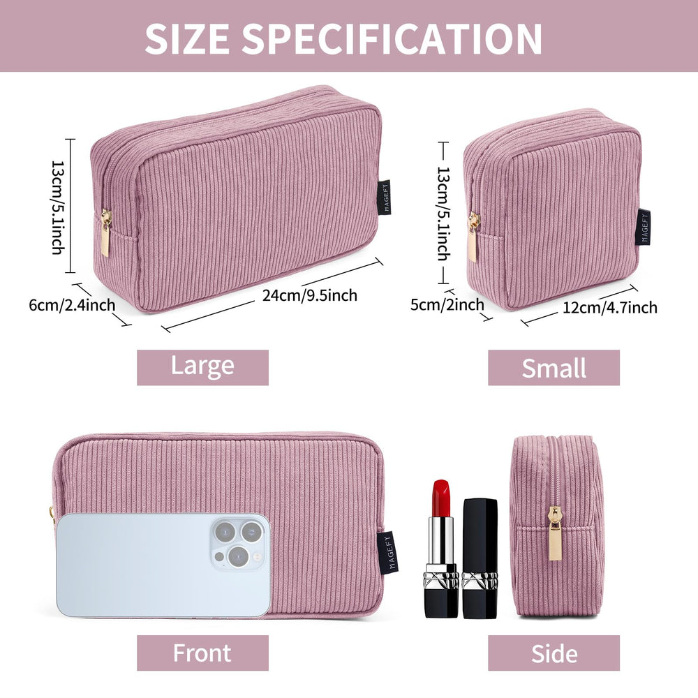 MAGEFY premium stitching and zipper for durable daily use of the bags.