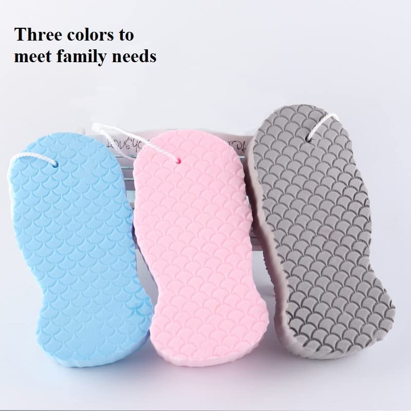 Magic Exfoliating Bath Sponge displays 3D texture for exfoliation.