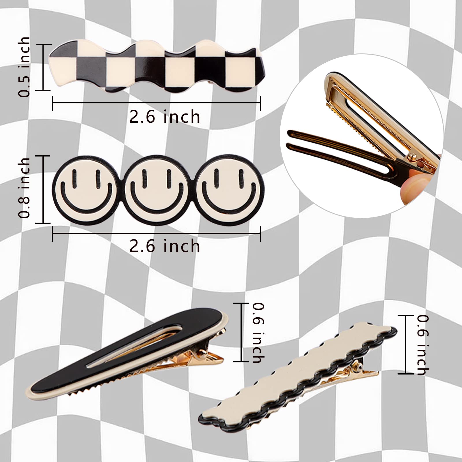 Magicsky biscuit pattern clip brings whimsy to hair routines.