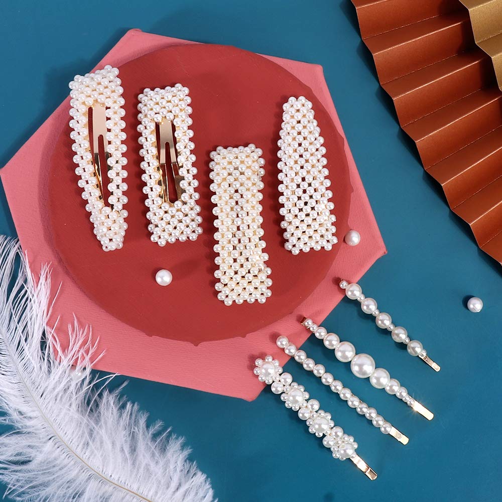 Magicsky handmade pearl pins provide durable, glue-free construction for styling.
