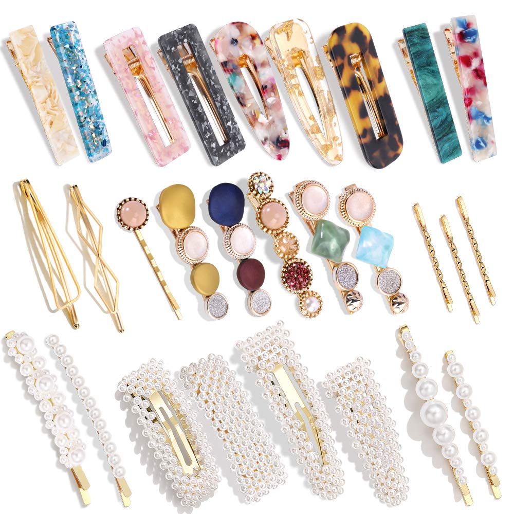 Magicsky Hingwah pearl clip for timeless daily and evening wear.
