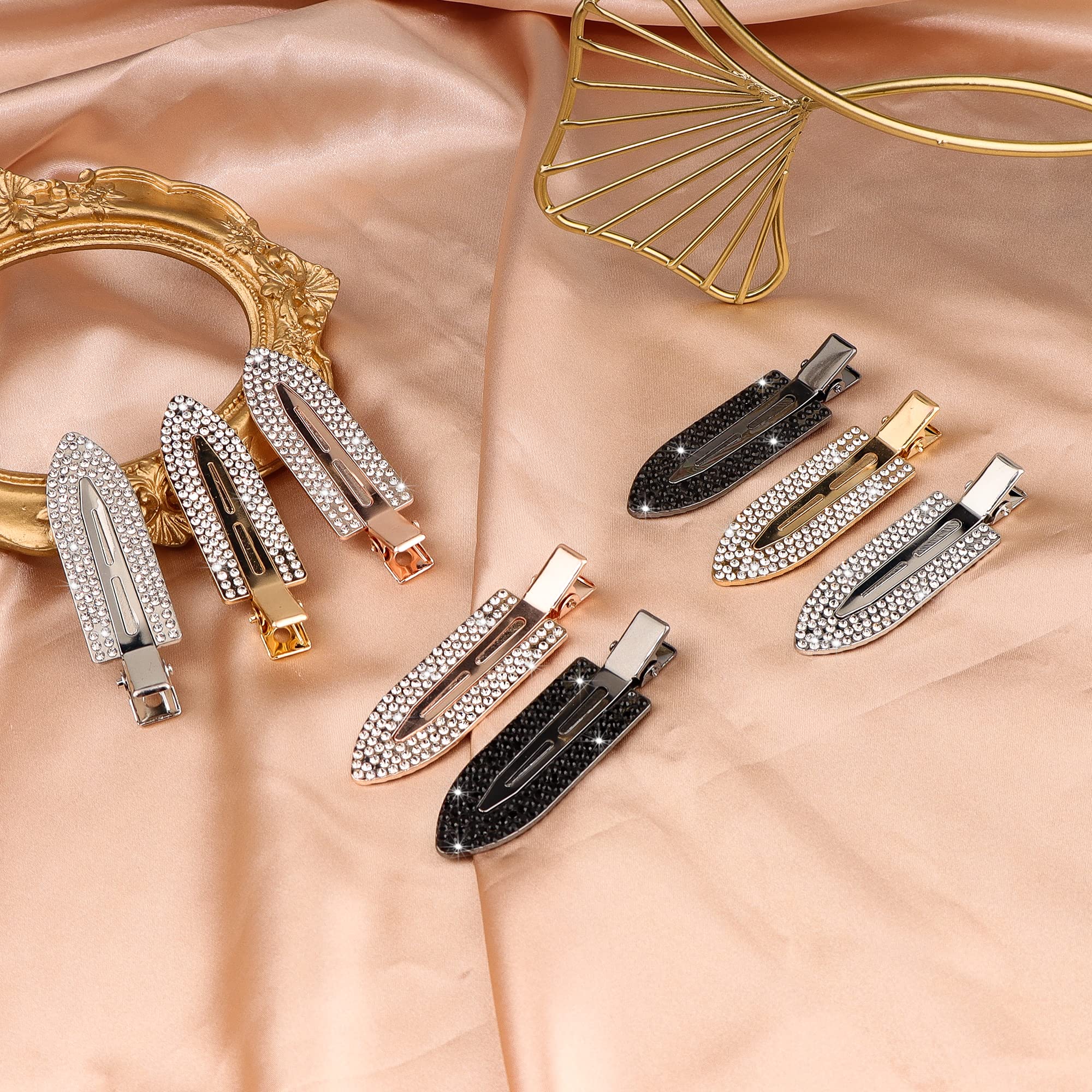 Magicsky silver clip adds bridal sparkle and hold.