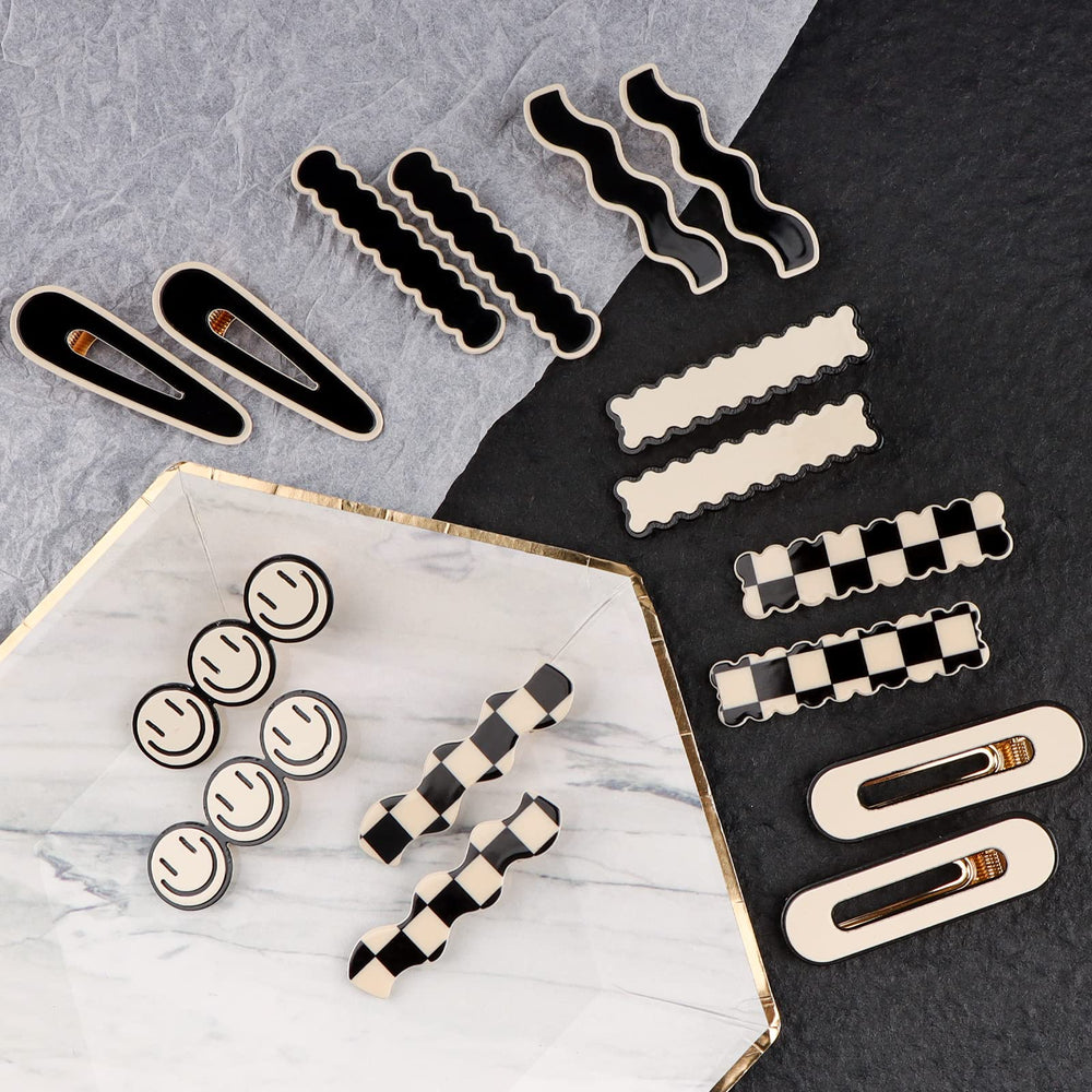 Magicsky water drops pattern clip adds playful detail for casual wear.