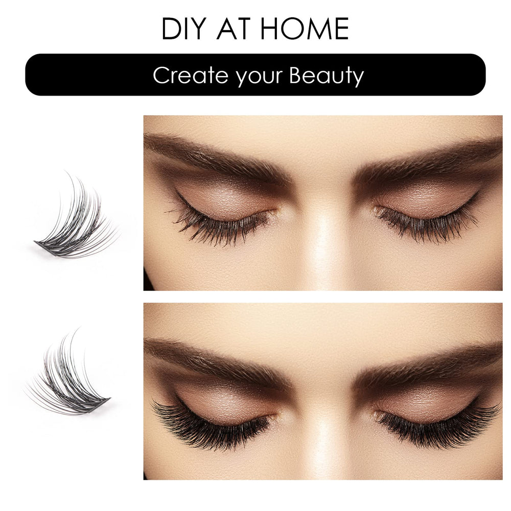 Magnetic SL mixed length band enables subtle to bold cat-eye effects.