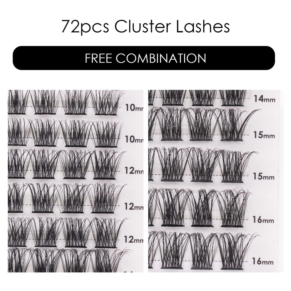 Magnetic SL DIY lash extension kit enables easy, clump-free application.