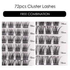 Magnetic SL DIY lash extension kit enables easy, clump-free application.