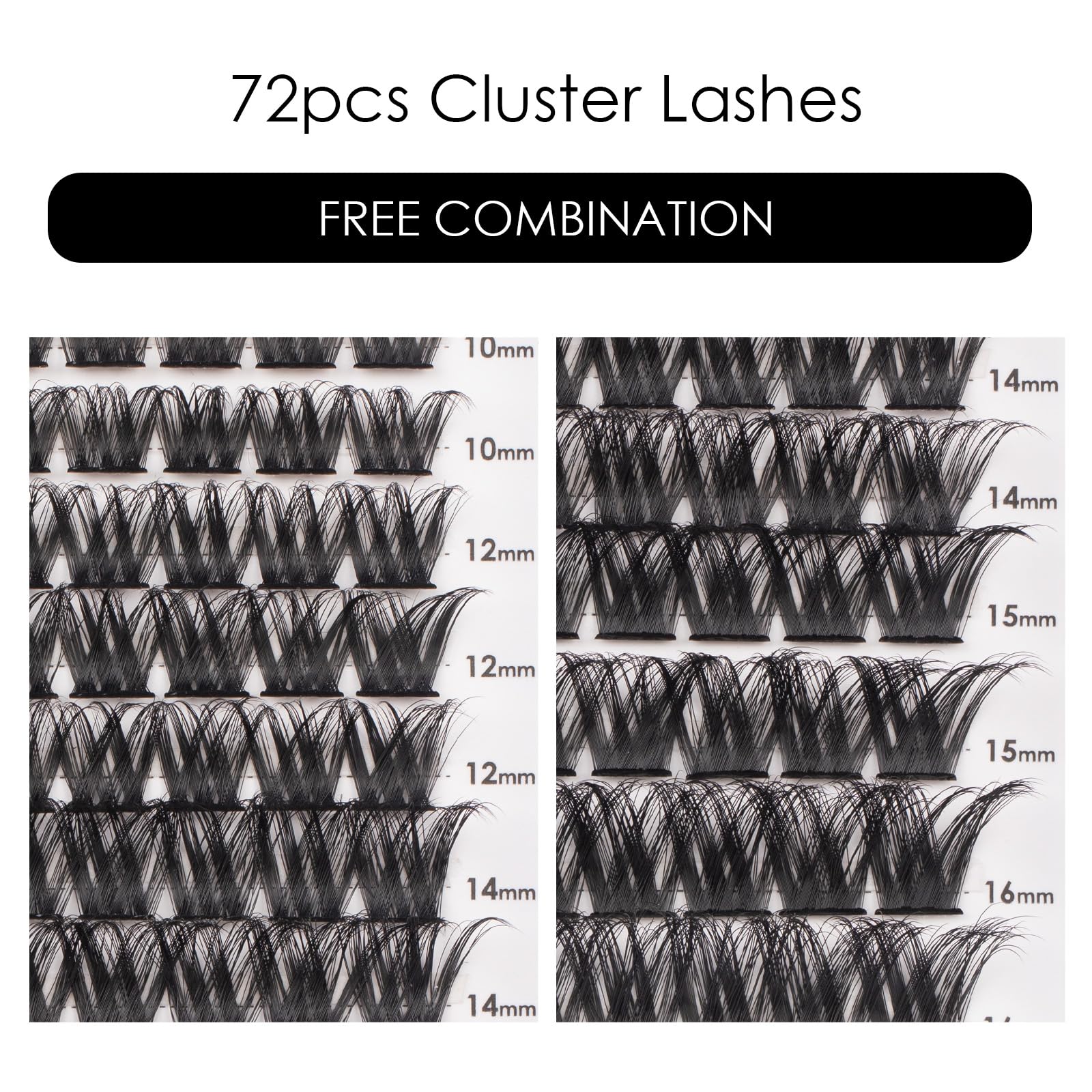 Magnetic SL DIY lash extensions natural look for everyday wear.