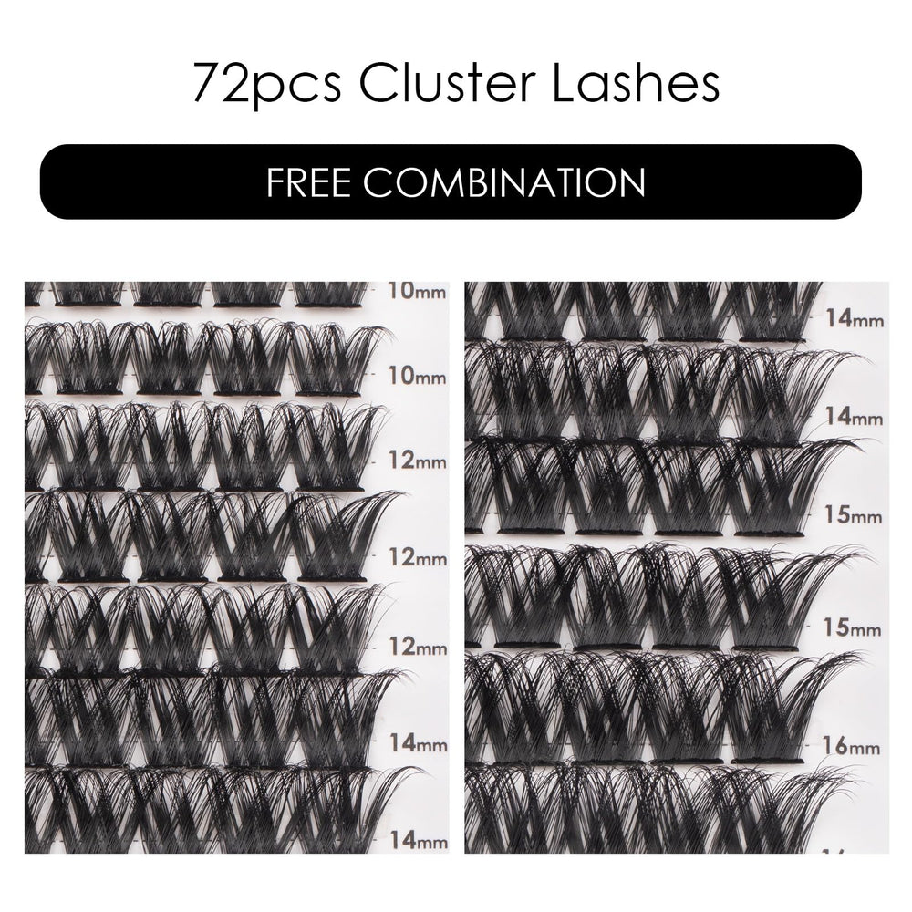 Magnetic SL DIY lash extensions natural look for everyday wear.