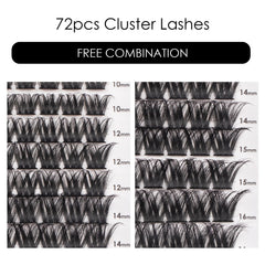 Magnetic SL DIY lash extensions natural look for everyday wear.