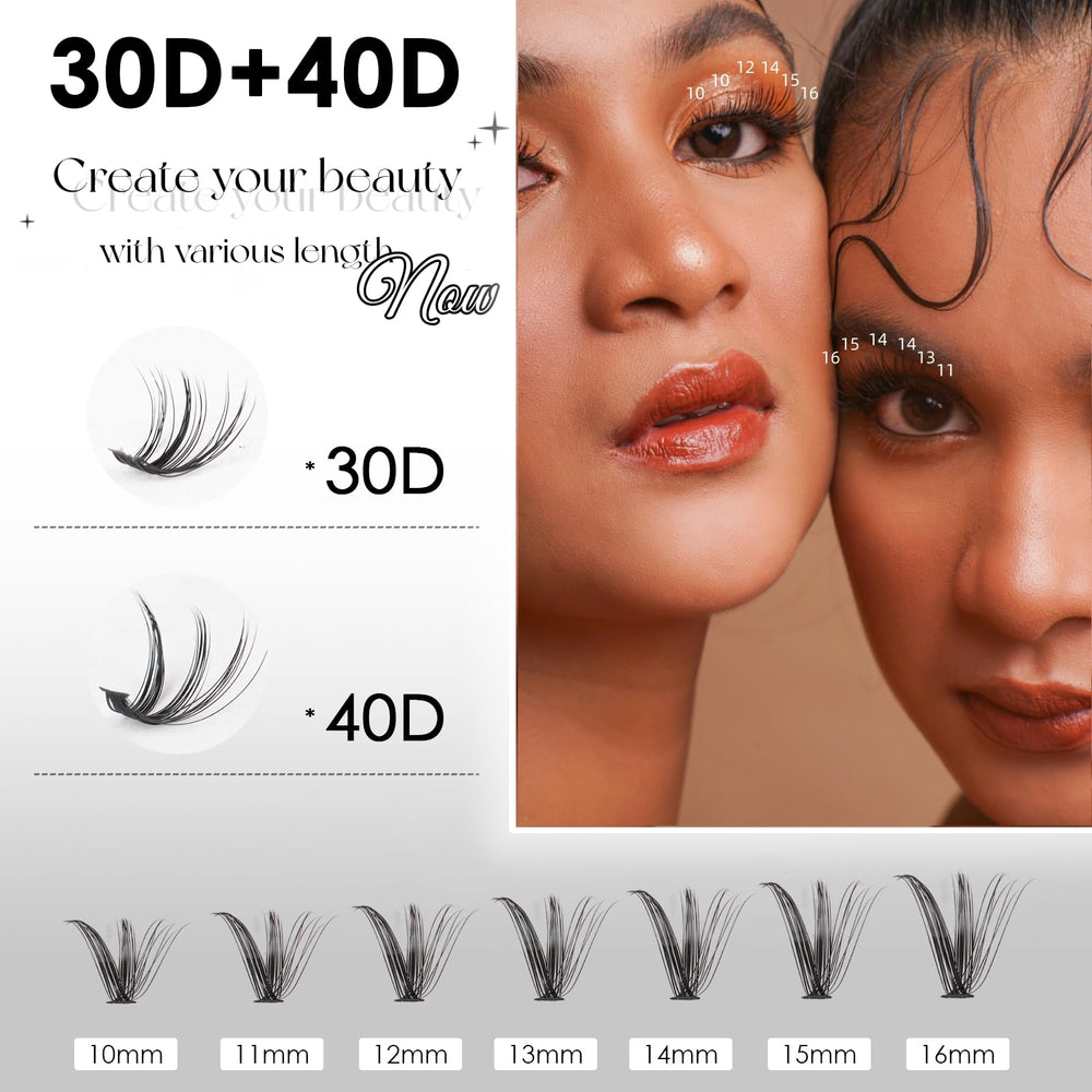 Magnetic SL lash bond and seal provides long-lasting hold and easy removal.