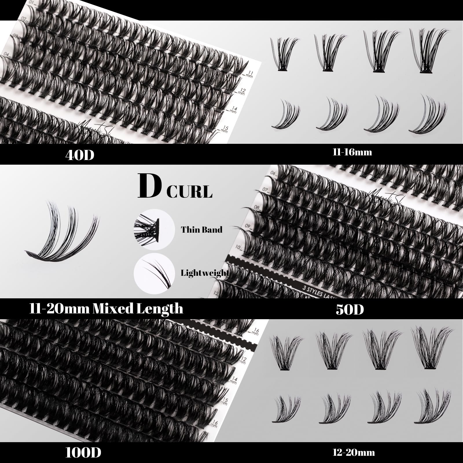 Magnetic SL lash bond and seal application for long-lasting hold.