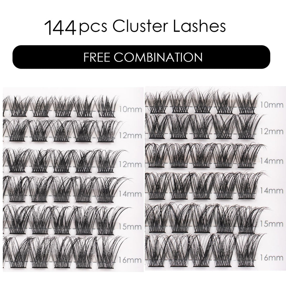 Magnetic SL lash clusters natural-look closeup showing soft vegan matte finish.