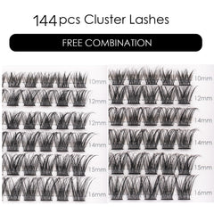 Magnetic SL lash clusters natural-look closeup showing soft vegan matte finish.