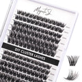 Magnetic SL Lash Clusters – 144 Pcs DIY Individual Lashes, Natural Look, Reusable 10-16mm DM27