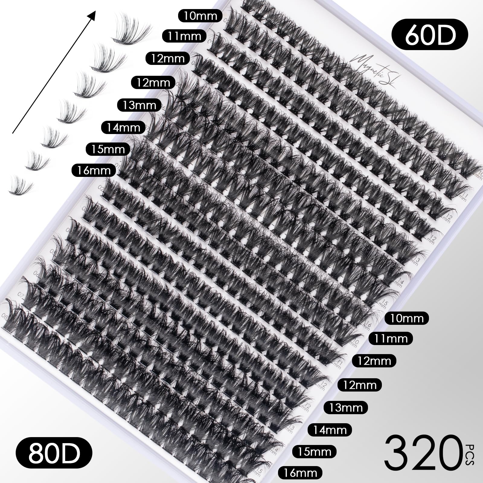 Magnetic SL lash remover and tweezers for precise, gentle application