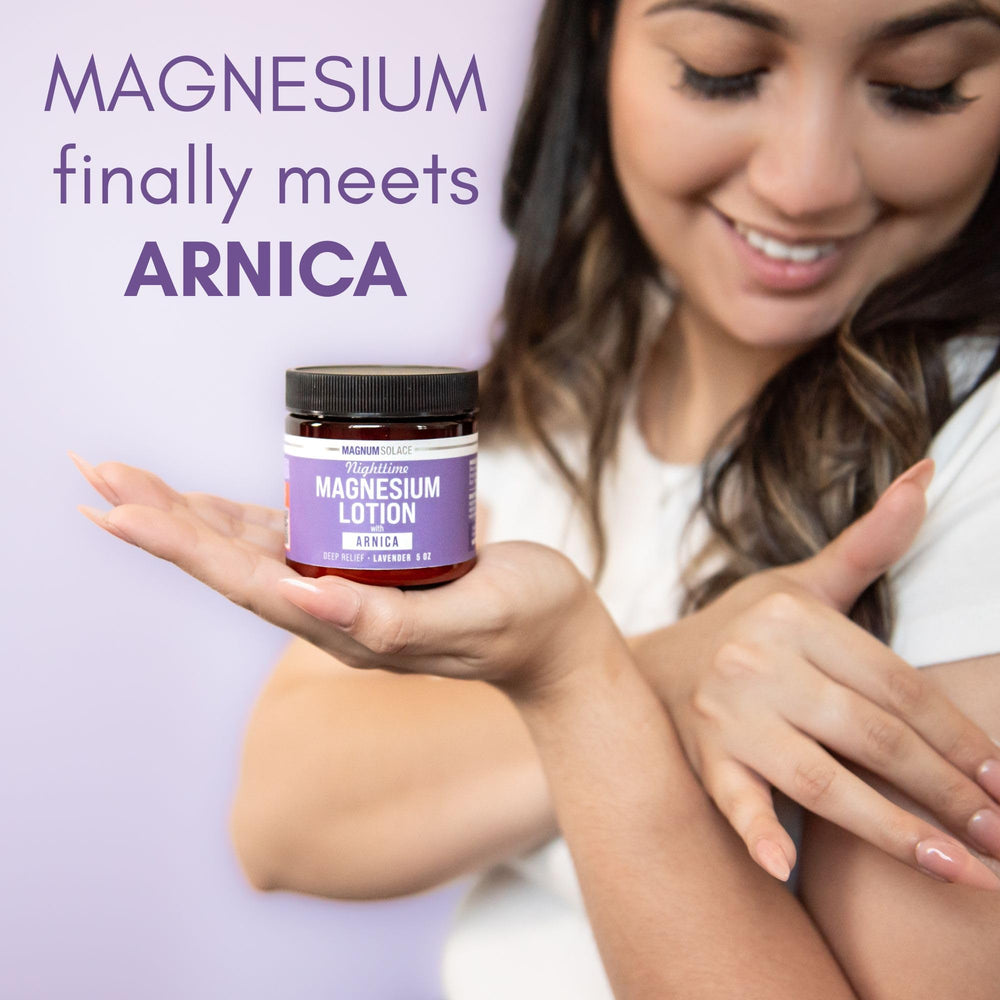 Magnum Solace: extracto de árnica para mayor confort muscular.