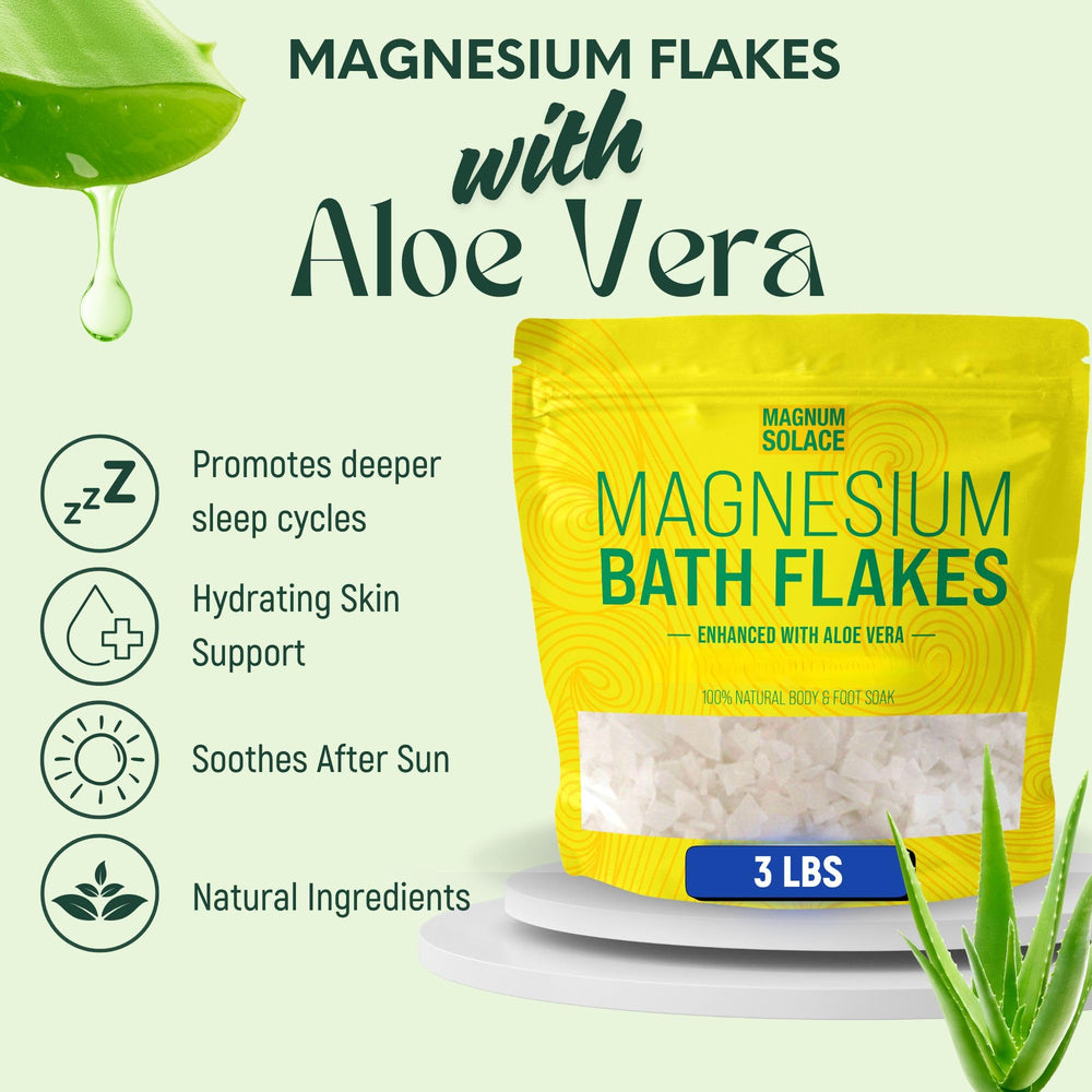 Magnum Solace sal del Mar Muerto para baño vigorizante y desintoxicante.