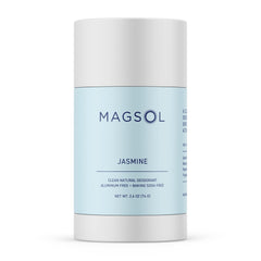 MagSol Organics desodorante de magnesio Jazmín: envase cómodo para uso diario.