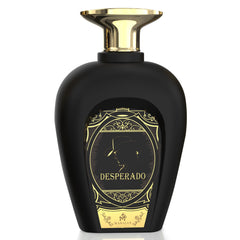 Mahajan Desperado bottle-front view conveys bold confidence for evening wear.