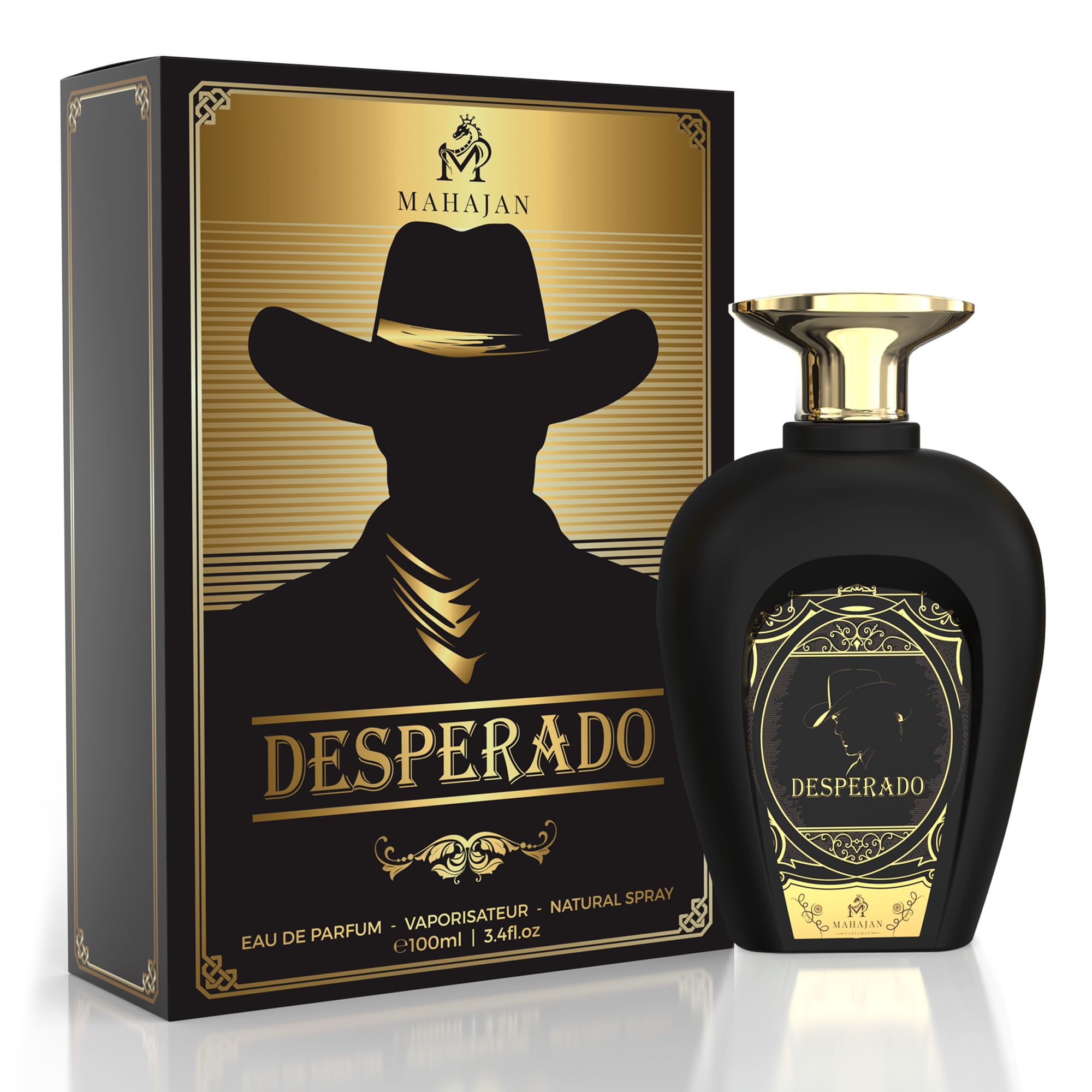 Gift-ready Mahajan Desperado box suggests a bold, sophisticated gift option.