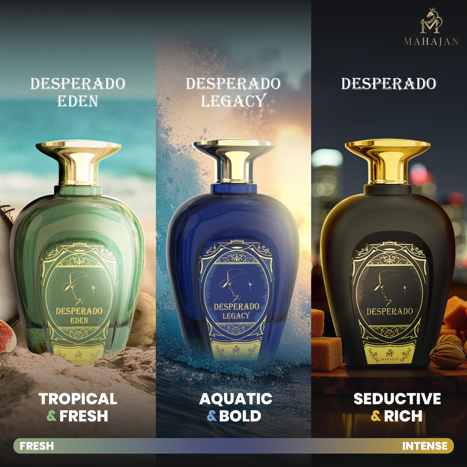 Sample vial of Mahajan Desperado invites closer inspection before purchase.