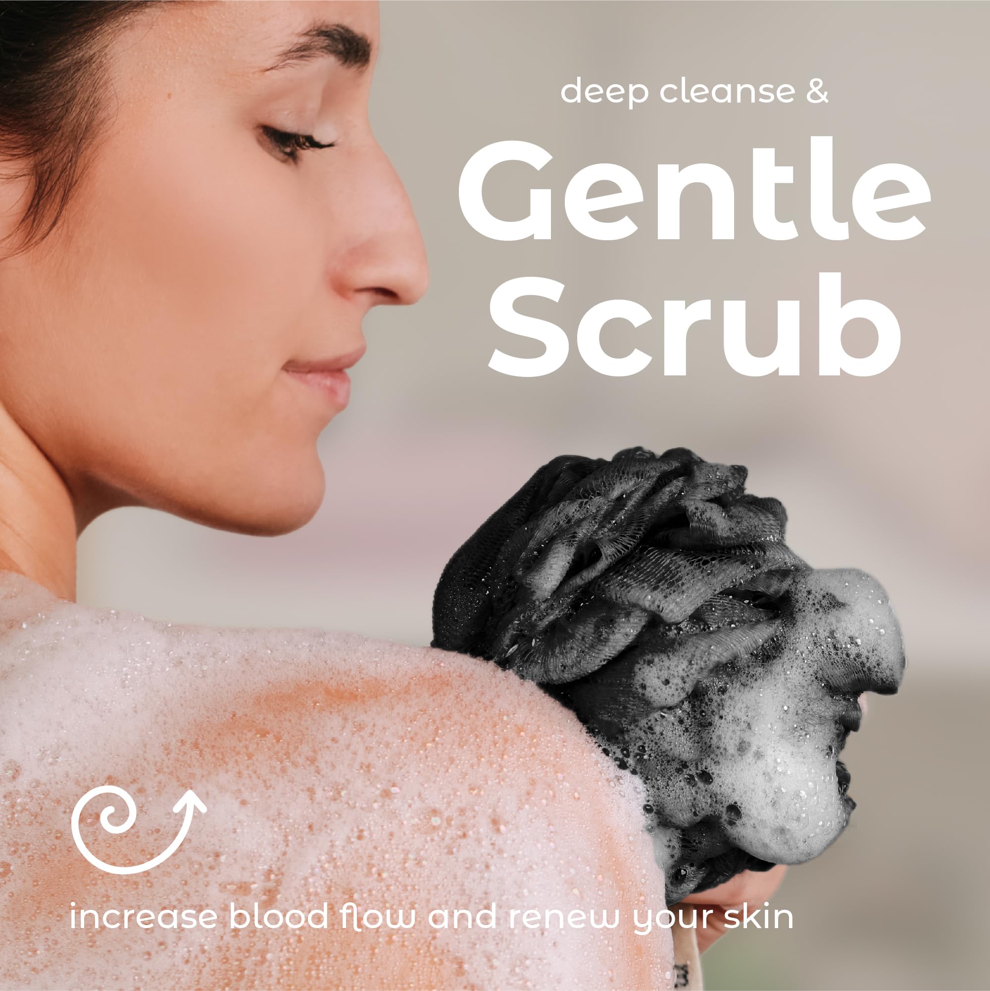 MainBasics conjunto de tres esponjas, suave espuma para el lavado.