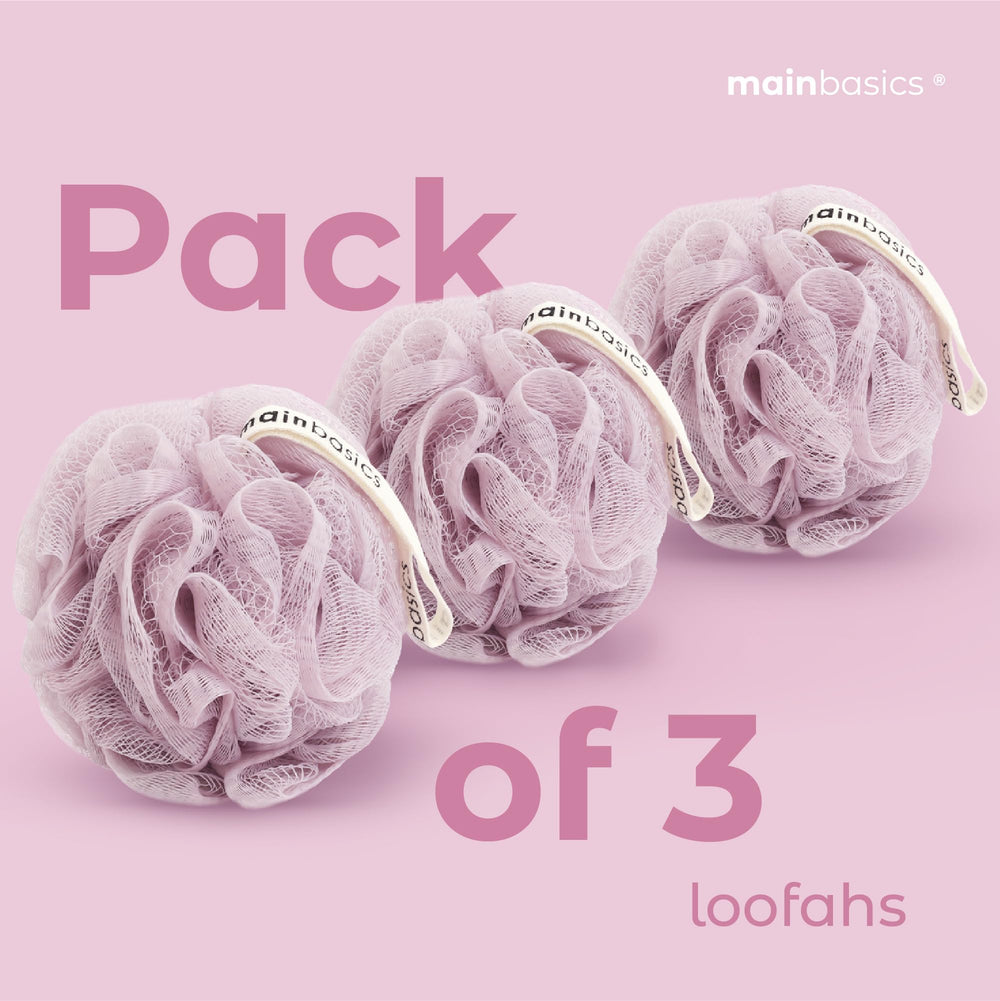 MainBasics lufa con cuerda colgante para almacenamiento práctico