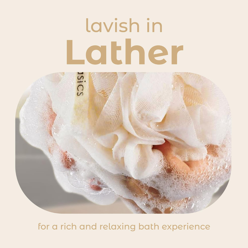 MainBasics lufa ducha algas, materiales de alta calidad para larga vida útil.
