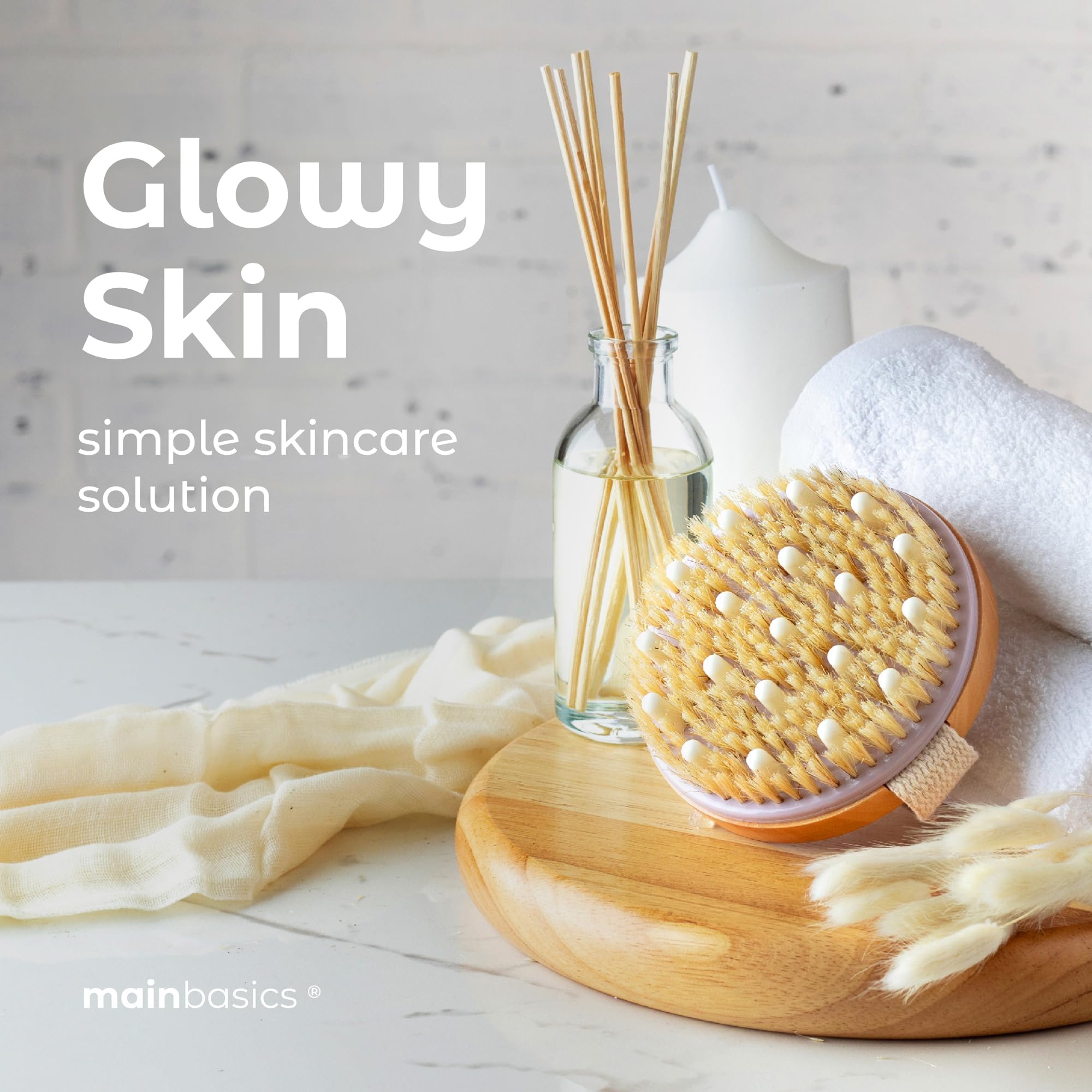 MainBasics piel más radiante tras exfoliacion suave