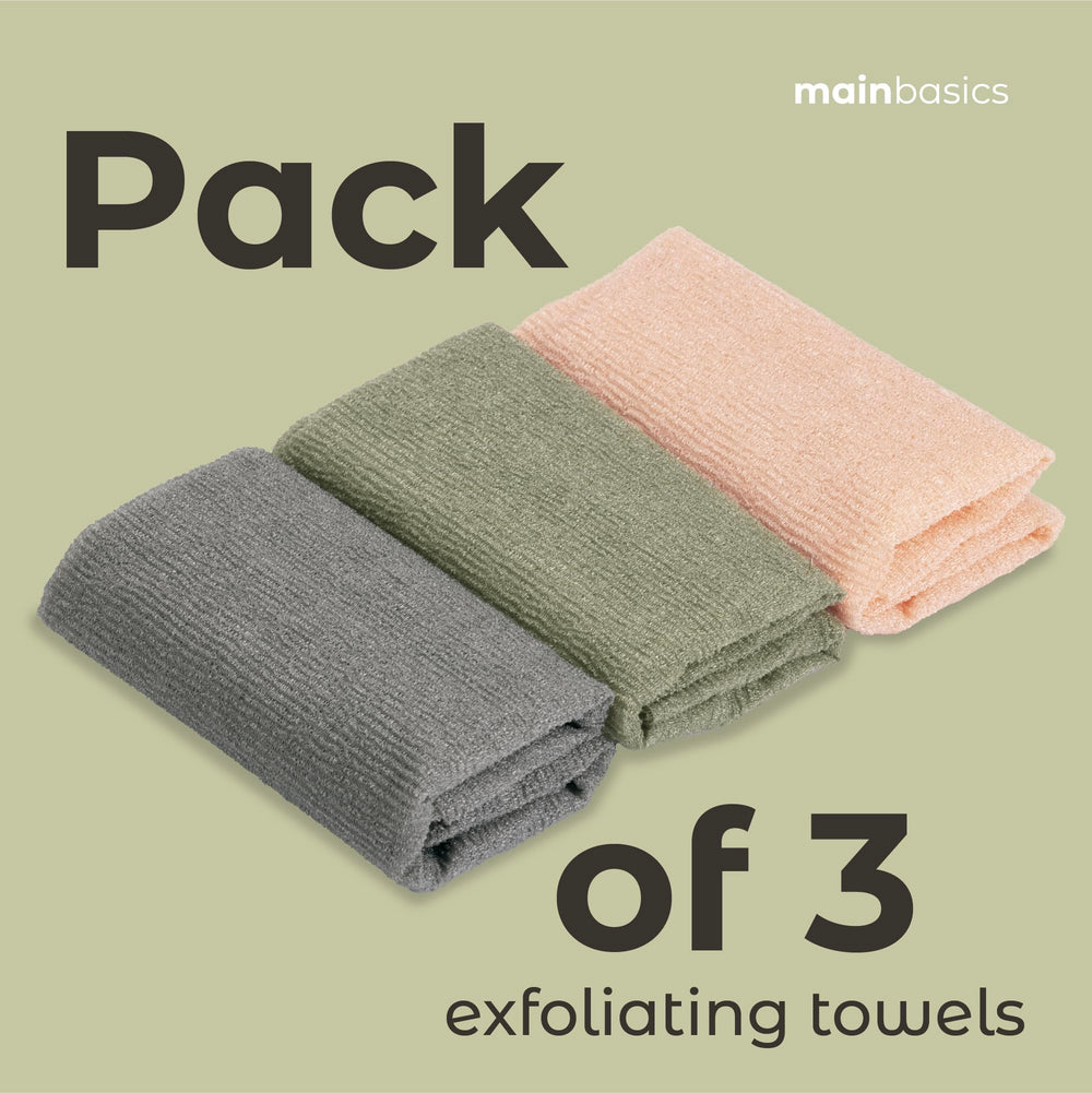 MainBasics: tamaño generoso cubre espalda y torso durante la ducha.