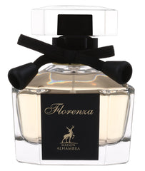 Maison Alhambra Florence bottle front, long-lasting fragrance for everyday elegance.