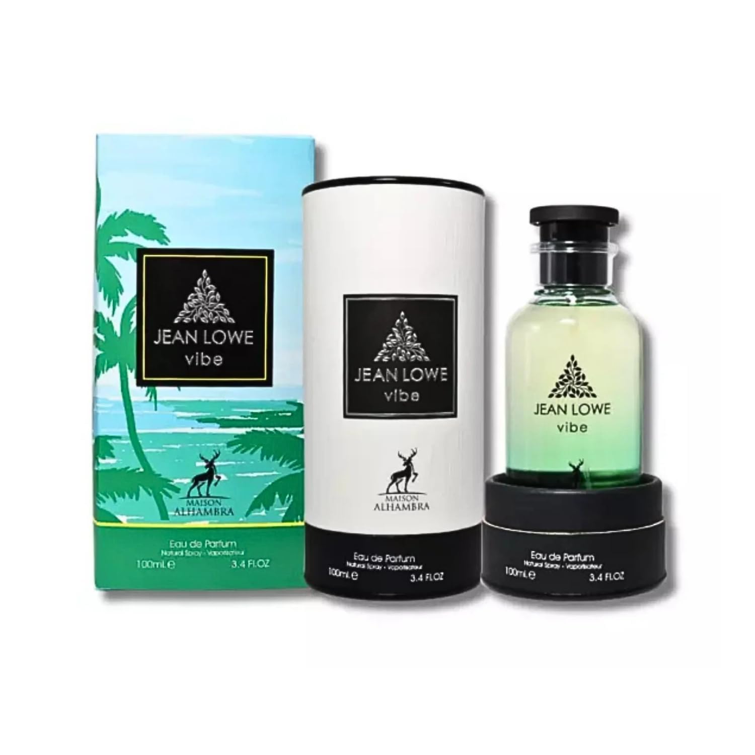 Maison Alhambra Jean Lowe Vibe packaging box evokes gifting and premium fragrance