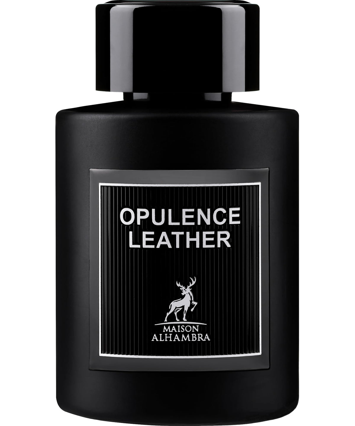Maison Alhambra Opulence Leather bottle, a luxurious fragrance for daily wear