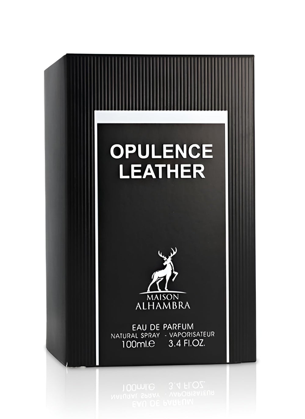 Maison Alhambra Opulence Leather packaging shot suggests gift-ready luxury