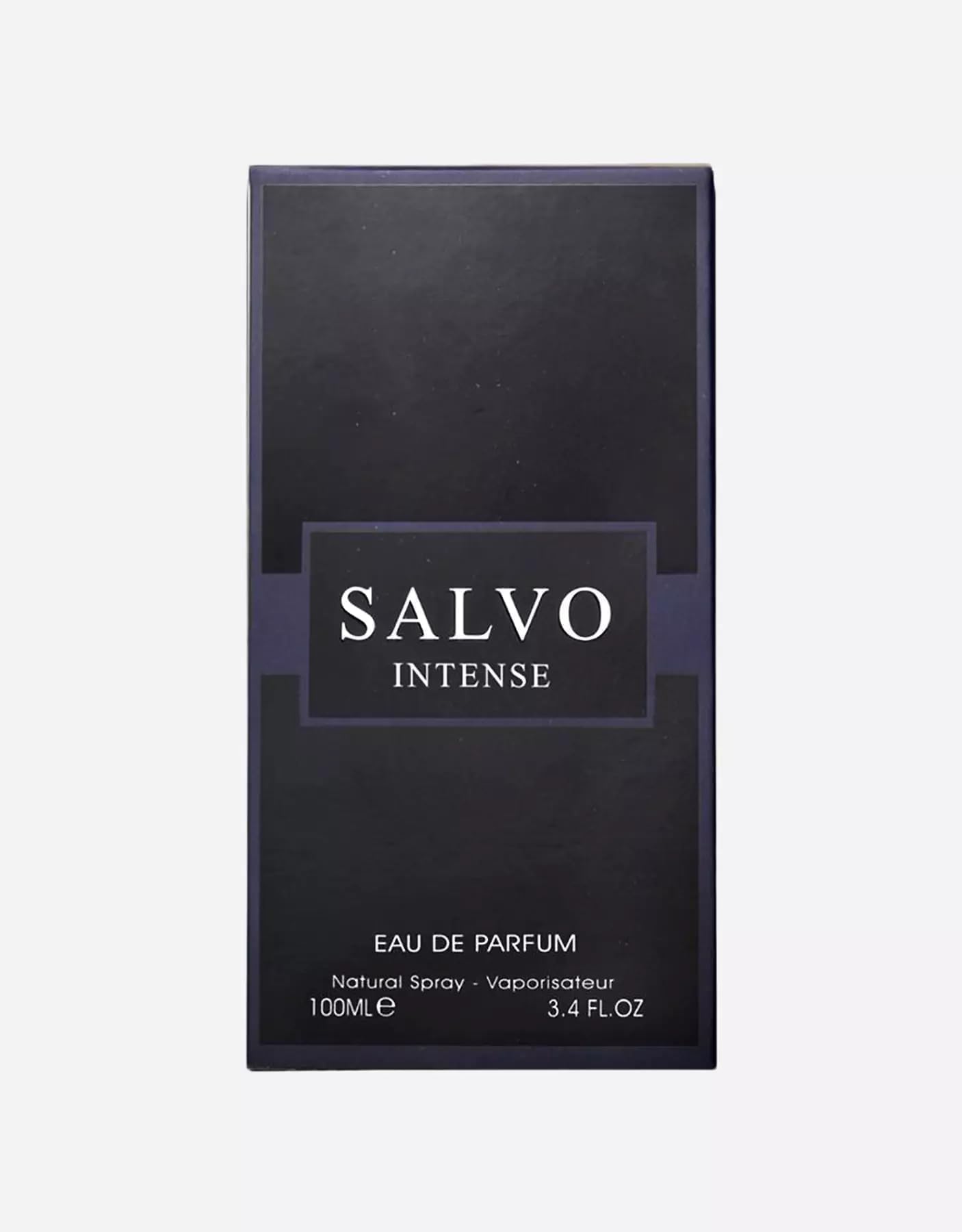 Maison Alhambra Salvo Intense packaging box, gift-ready presentation.