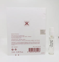 Portable 2ml Baccarat Rouge 540 Extract vial for travel-friendly scent exploration