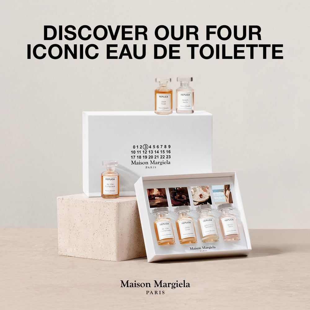 Maison Margiela Replica beach-walk bottle with travel-case, everyday scent ritual.