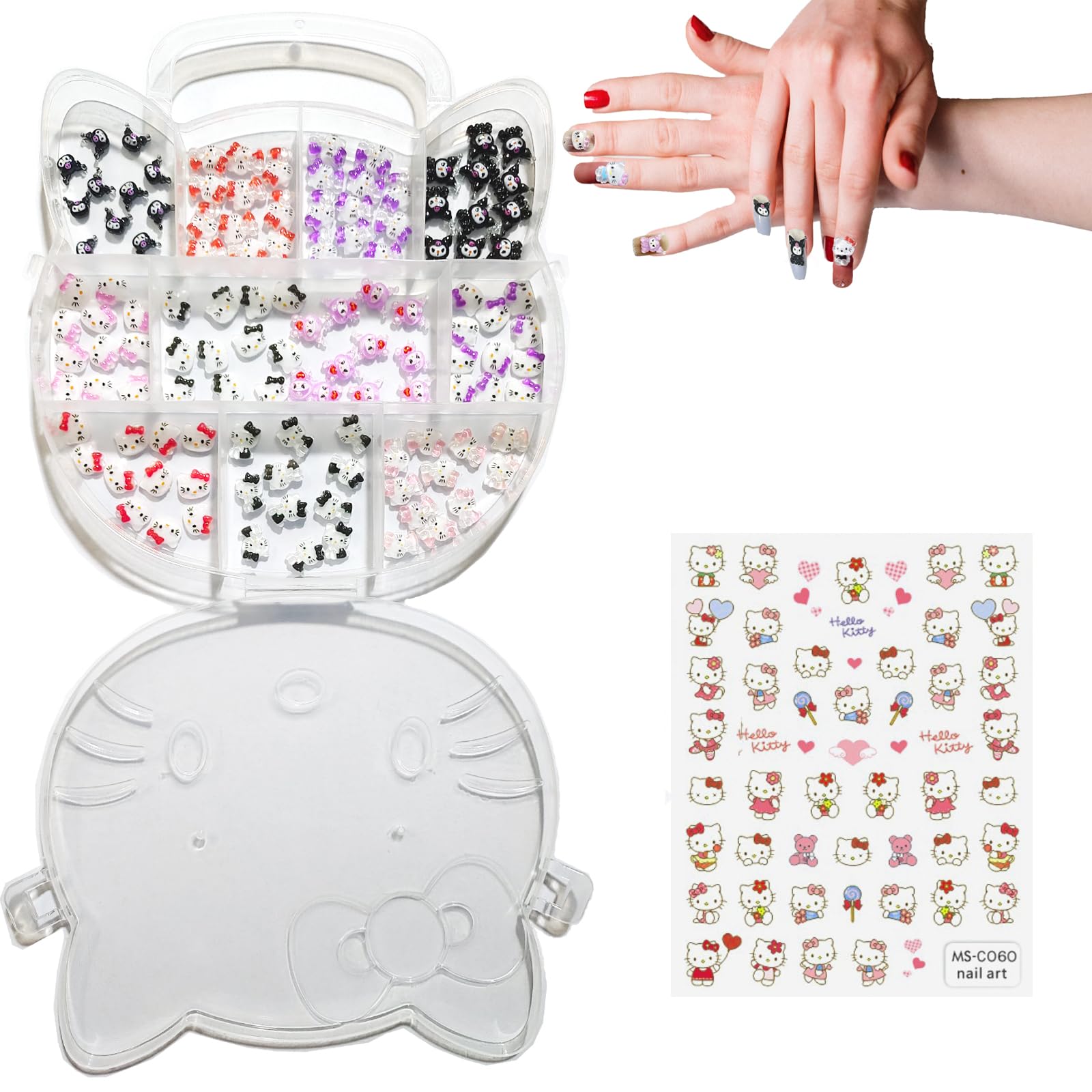 Usos múltiples de Maituifos para decoración de uñas y manualidades.