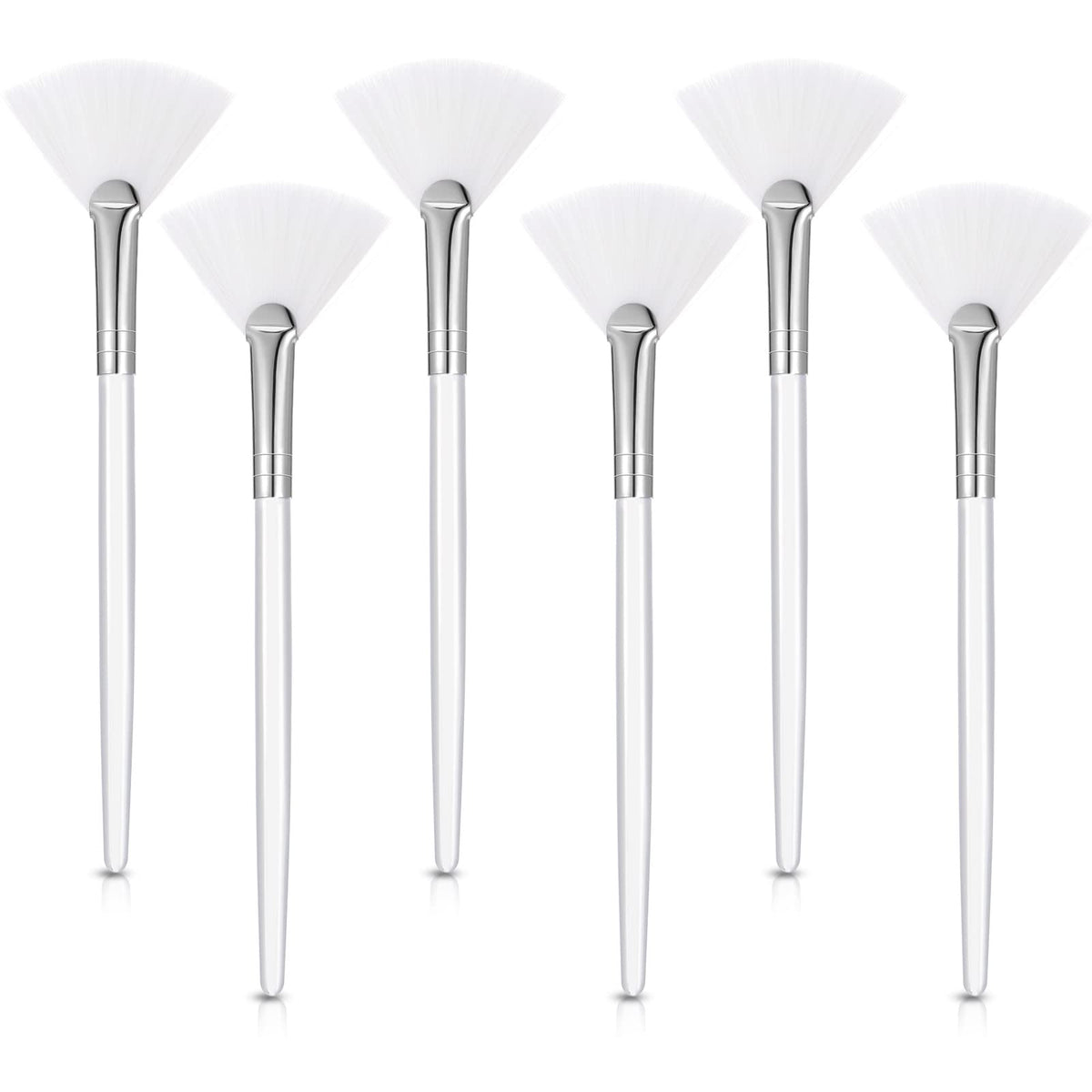 Maitys 6-piece fan mask brush set for daily use.