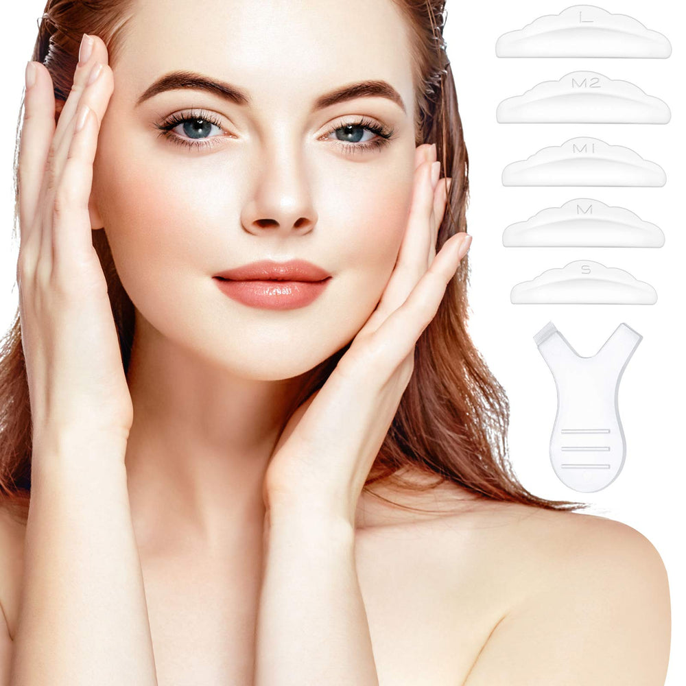 Maitys clear sunflower pads and brushes combo for versatile lash styling
