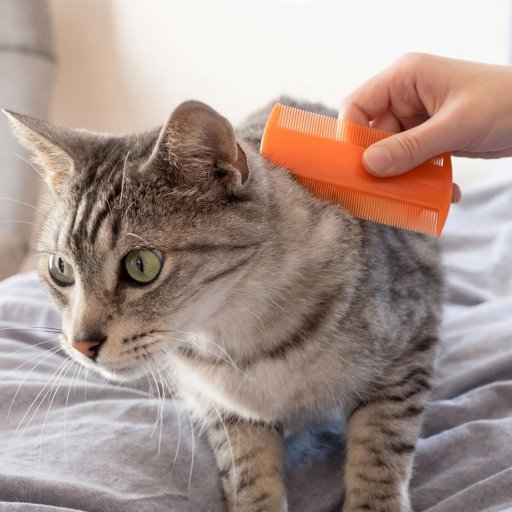 Maitys dandruff-removal comb helps lift flakes for a cleaner scalp.