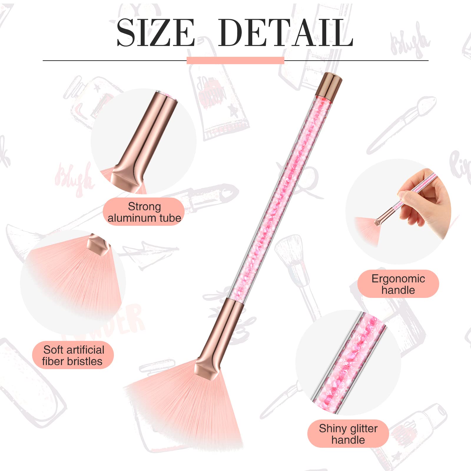 Maitys diamond inlay on the handle adds elegance and durability.