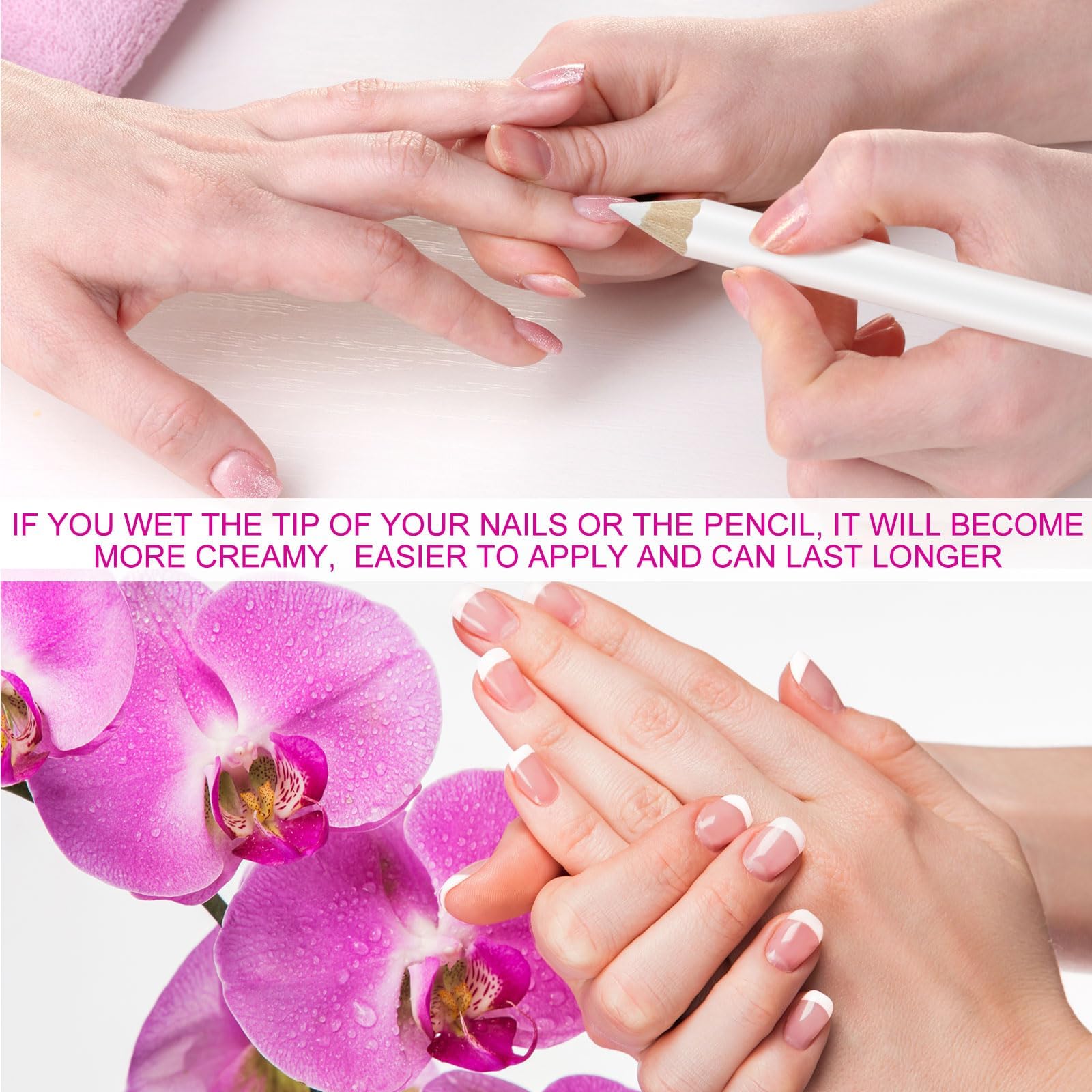 Maitys reliable on dry or wet nails for versatile application throughout a session.