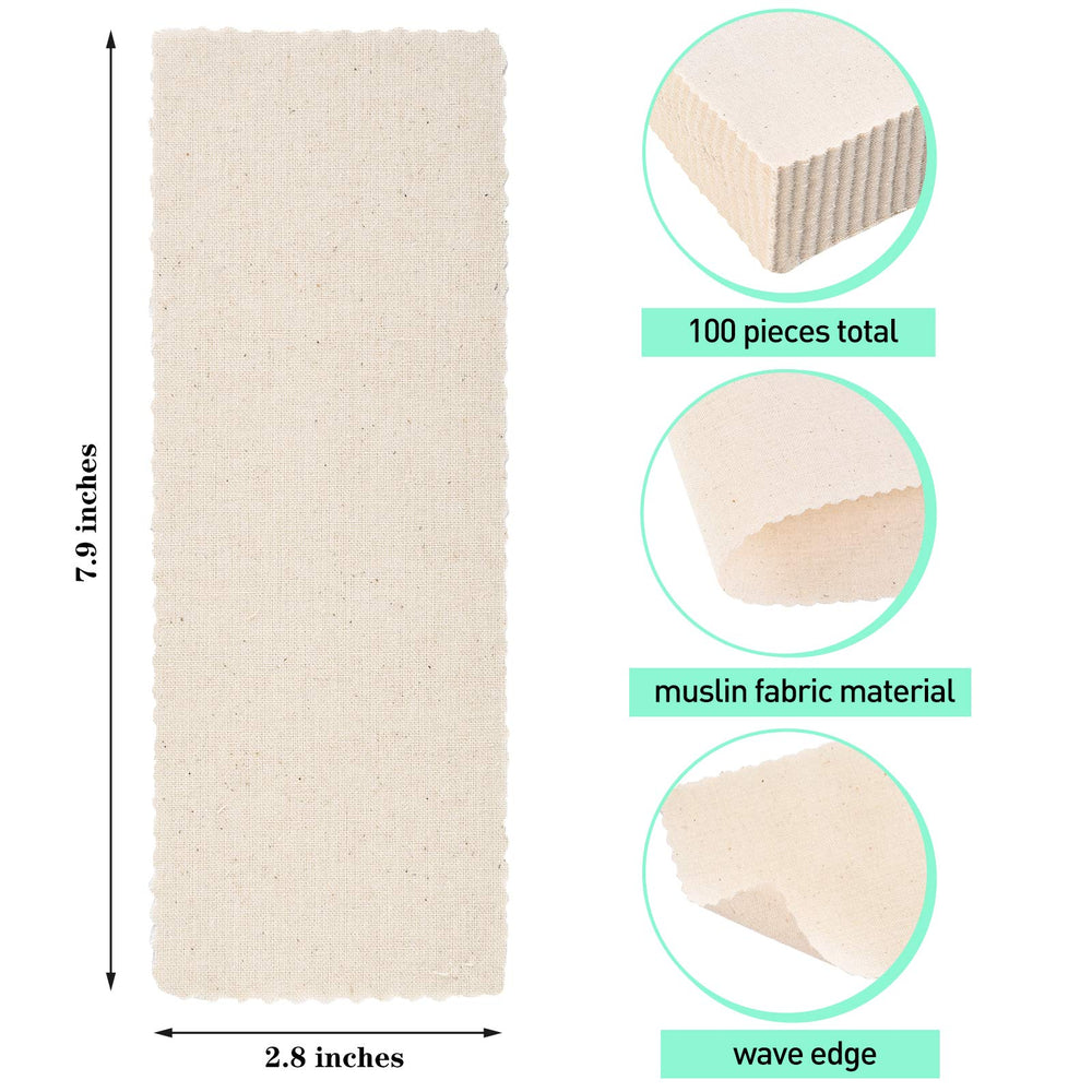 Durable muslin fabric epilating strips resist tearing for smooth waxing sessions