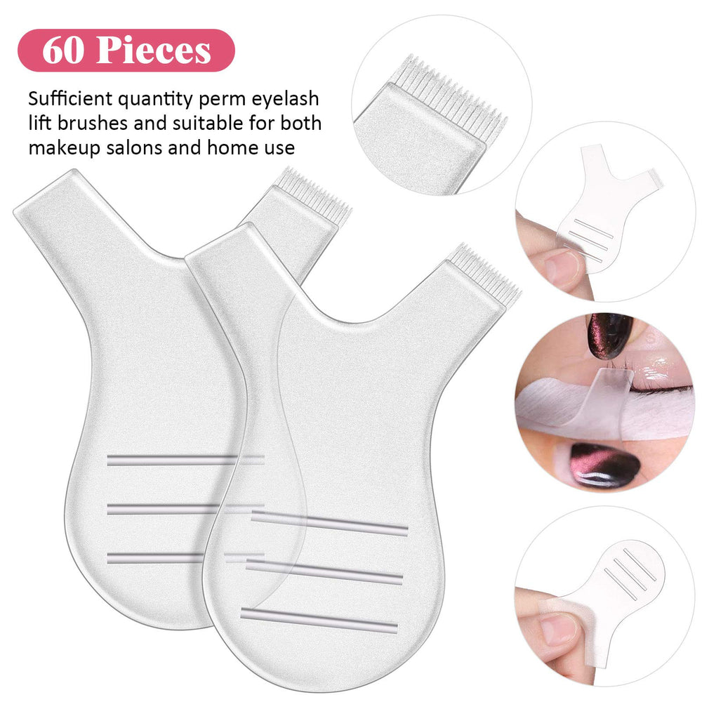 Maitys eyelash perming brush with non-slip handle for precise lifting.